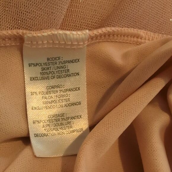 Girls' Gray and Pink Dress with Fun‎ Patches - Picture 9 of 9